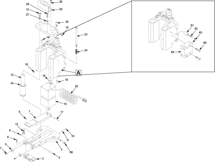 Replacement Parts for Com Clamp Assy L type (A0116-CALC)