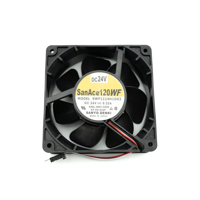 Fan San Ace 120wf dc 24v | OEM # a90l-0001-0509 / 9WF1224H1D03 Fan San Ace 120wf dc 24v | OEM # a90l-0001-0509 / 9WF1224H1D03