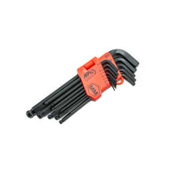 13pcs Metric Ball End Hex Key
